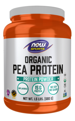 Organic Pea Protein 680 Grams
