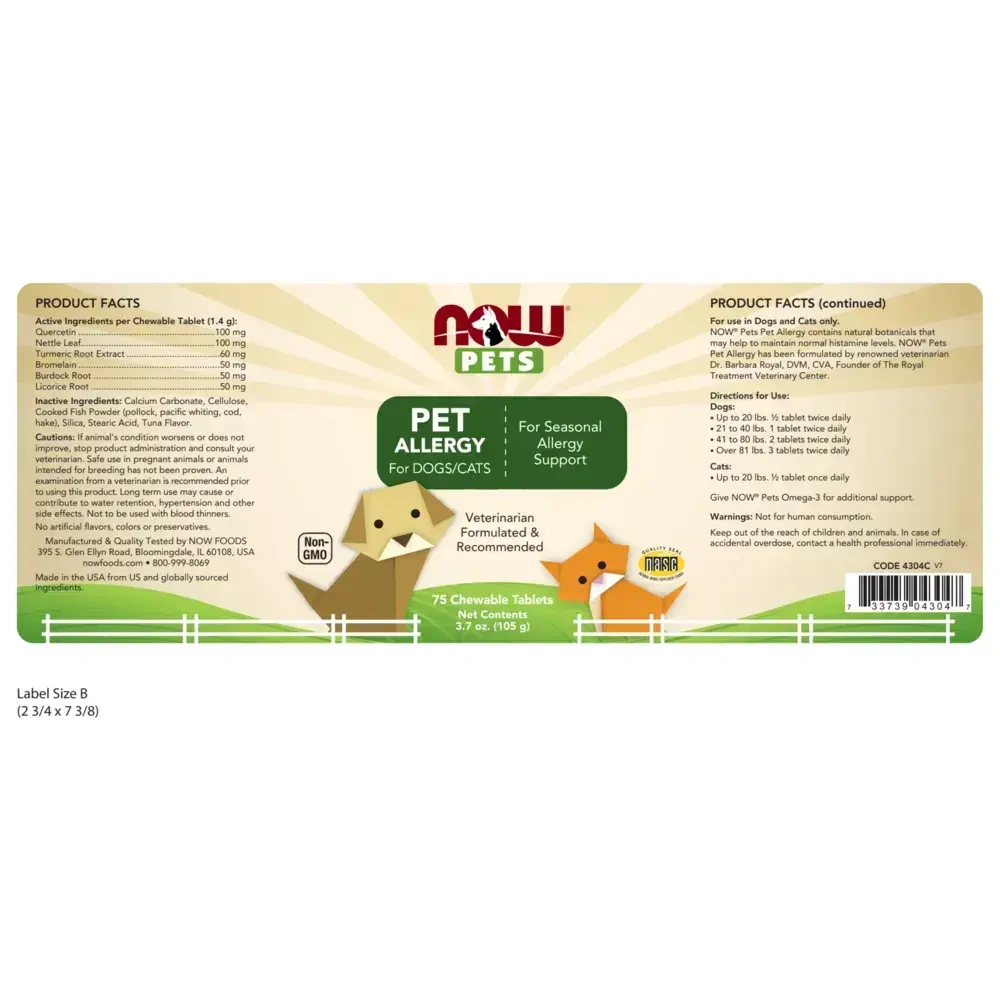 Product image for Pet Allergy.