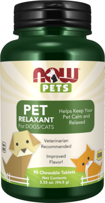 Pet Relaxant for Dogs and Cats (90 tablets) Product image for Pet Relaxant for Dogs and Cats (90 tablets). Out of stock.
