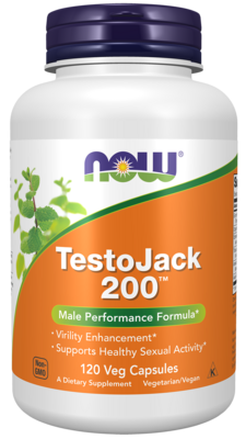 TestoJack 200 (Extra Strength) 120 capsules