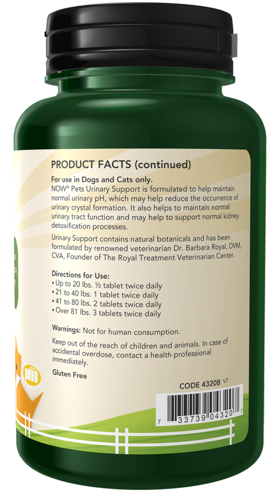 Product image for Urinary Support for Dogs/Cats.