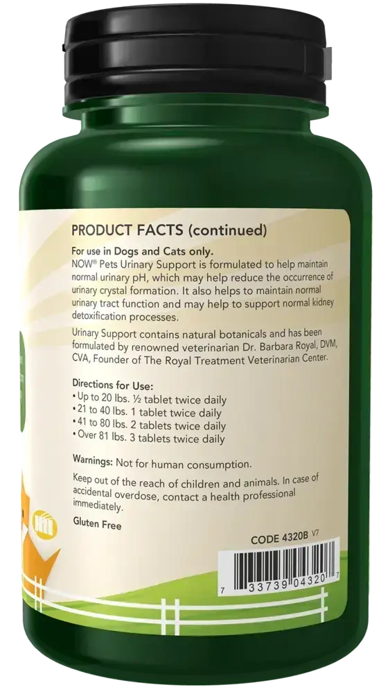 Product image for Urinary Support for Dogs/Cats.