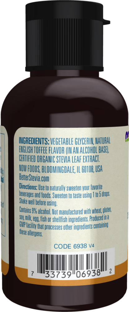 Product image for Better Stevia English Toffee.