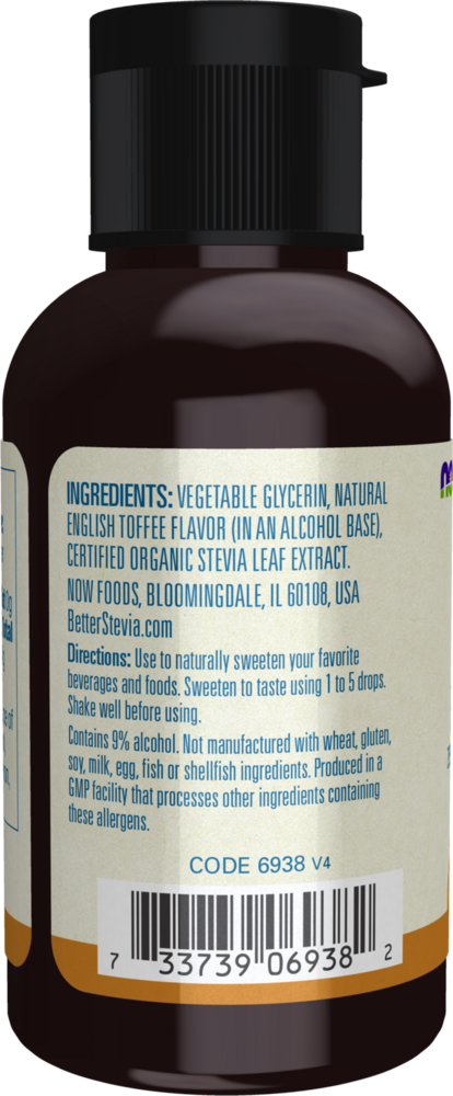 Product image for Better Stevia English Toffee.