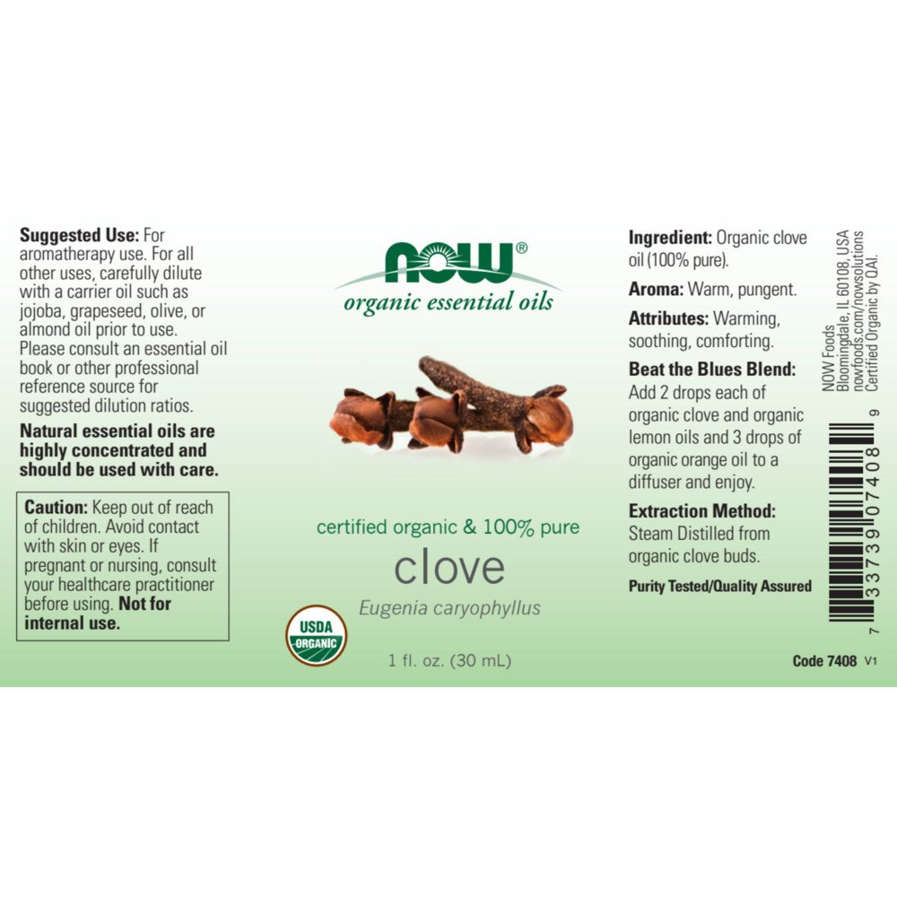 Product image for Clove Oil, Organic.
