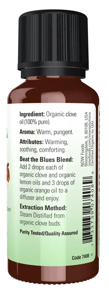 Product image for Clove Oil, Organic.