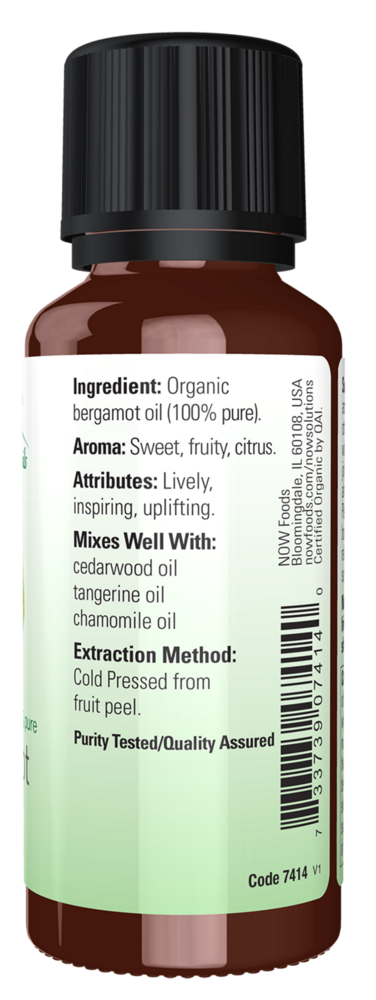 Product image for Bergamot Oil, Organic.