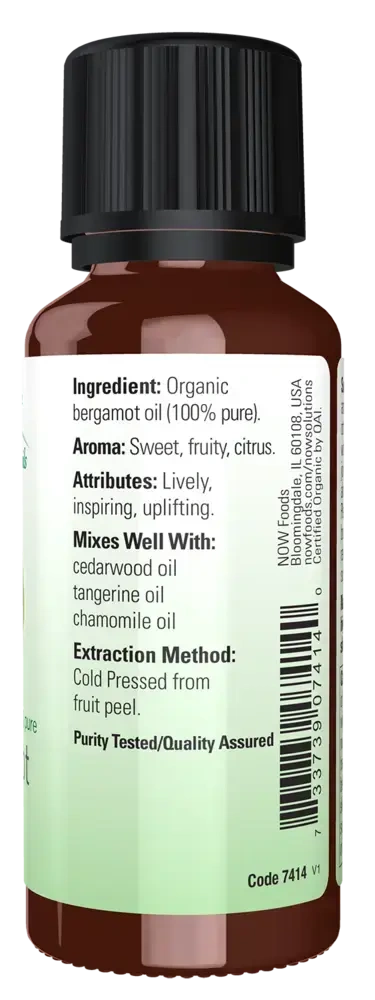 Product image for Bergamot Oil, Organic.