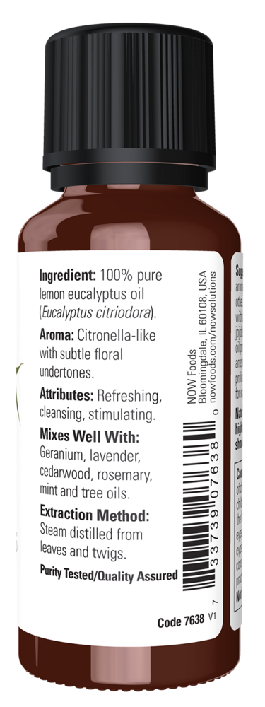 Product image for Lemon Eucalyptus (citridora) Oil.