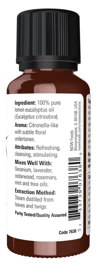 Product image for Lemon Eucalyptus (citridora) Oil.