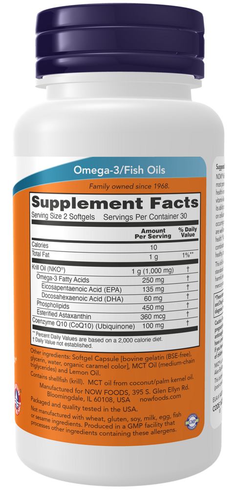 Product image for Krill Oil &amp; CoQ10.