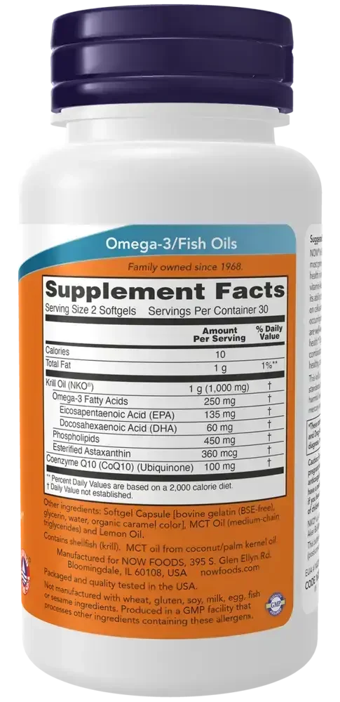 Product image for Krill Oil &amp; CoQ10.