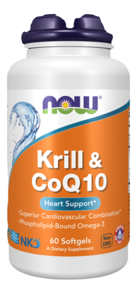 Krill Oil & CoQ10 60 Softgels
