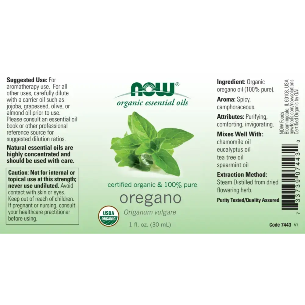 Product image for Oregano Oil Organic.