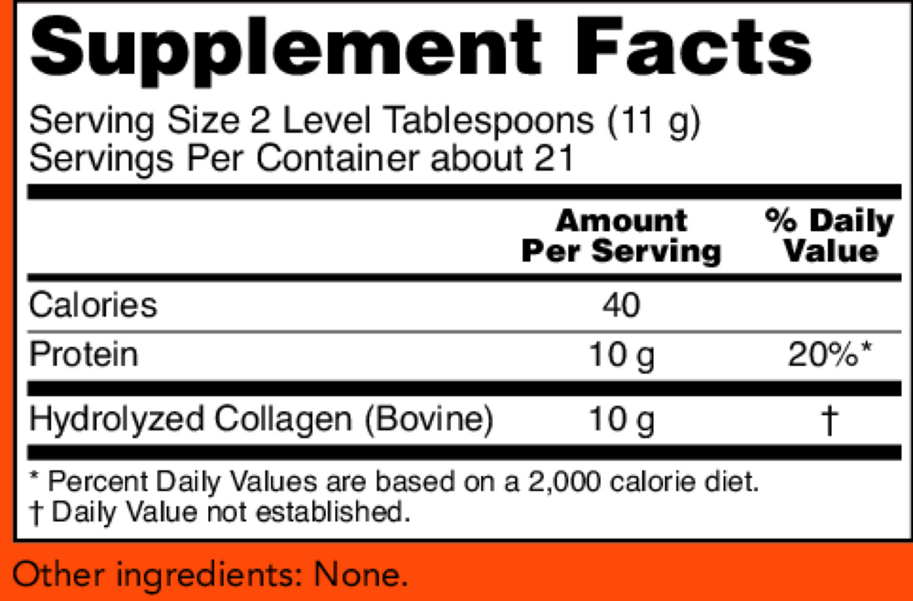 Product image for Collagen Peptides.