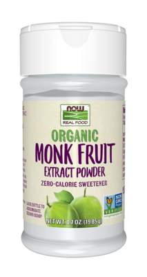 Monk Fruit Extract Powder Organic 19.85 Grams