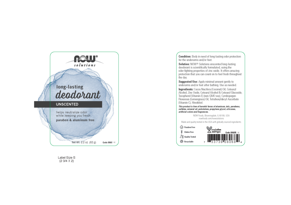 Product image for Long-Lasting Deodorant Unscented.