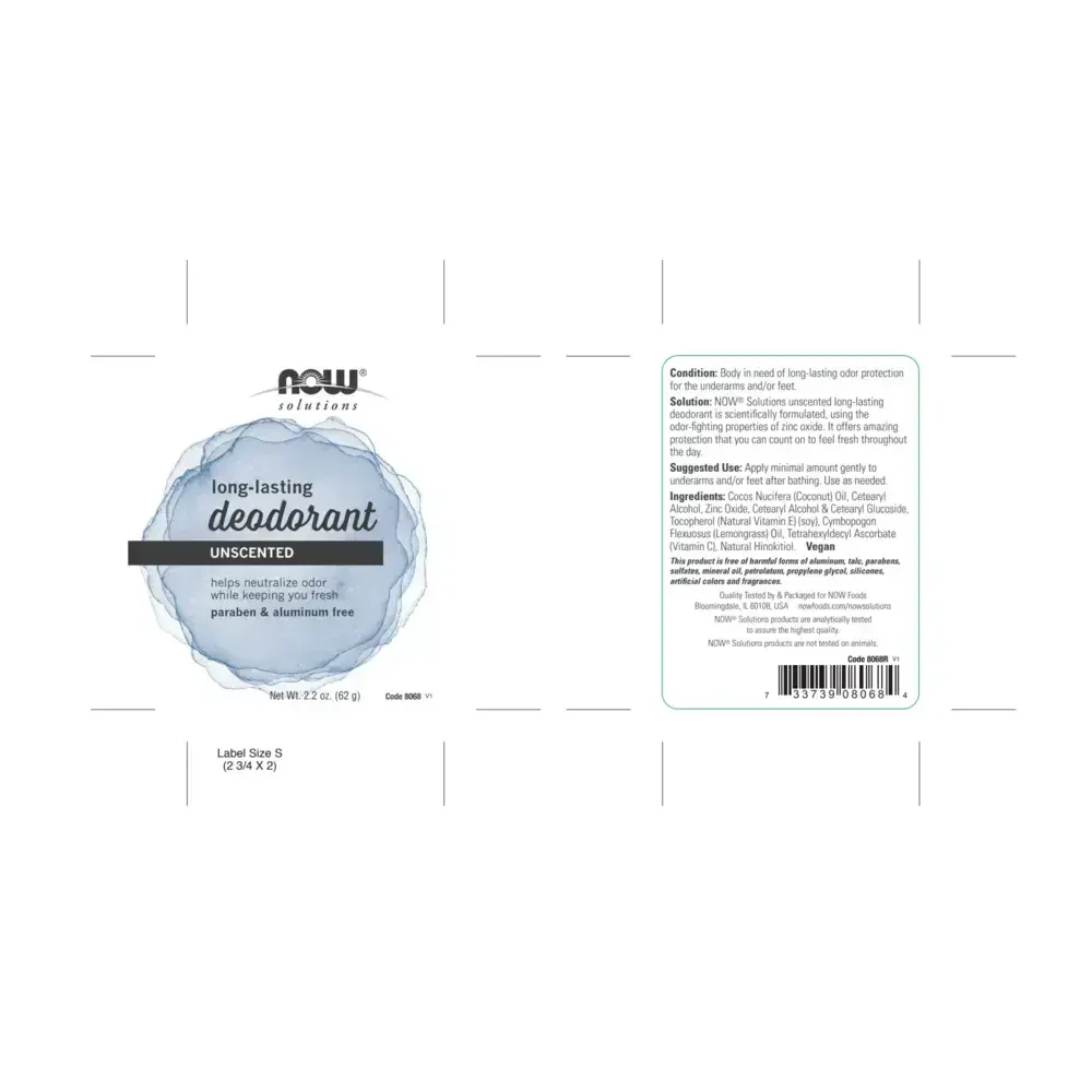 Product image for Long-Lasting Deodorant Unscented.