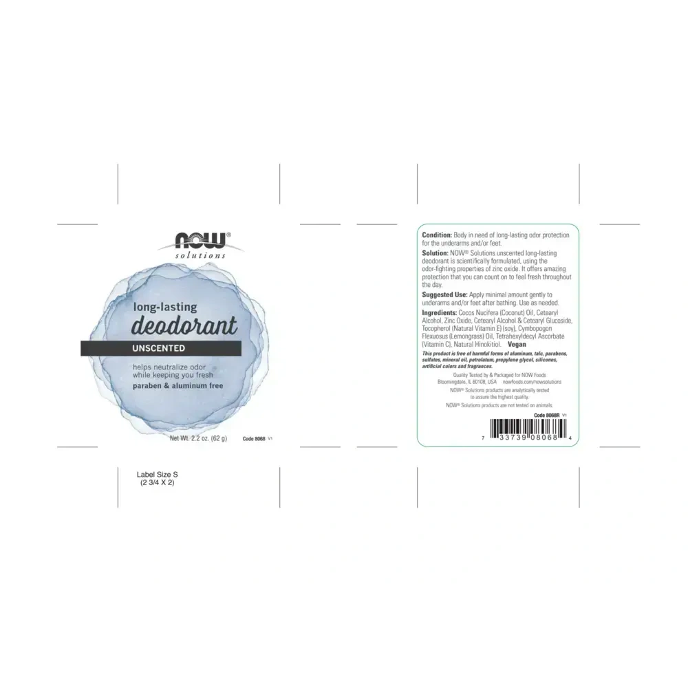 Product image for Long-Lasting Deodorant Unscented.
