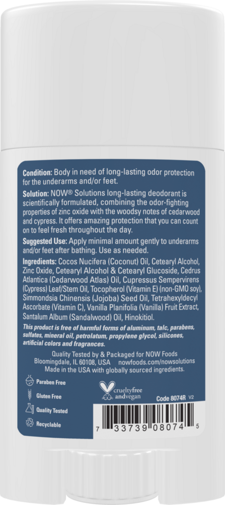 Product image for Long-Lasting Deodorant Cedarwood.