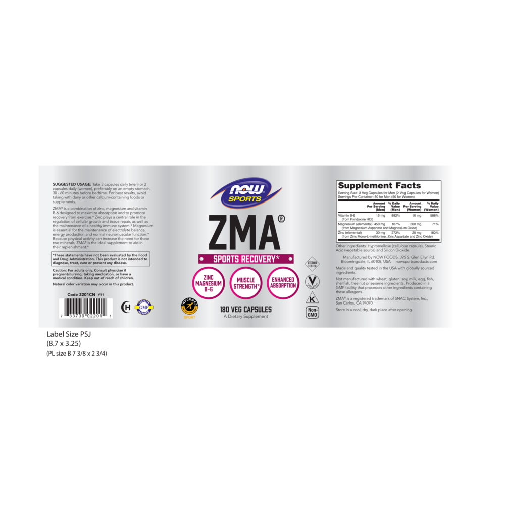 Product image for ZMA®.