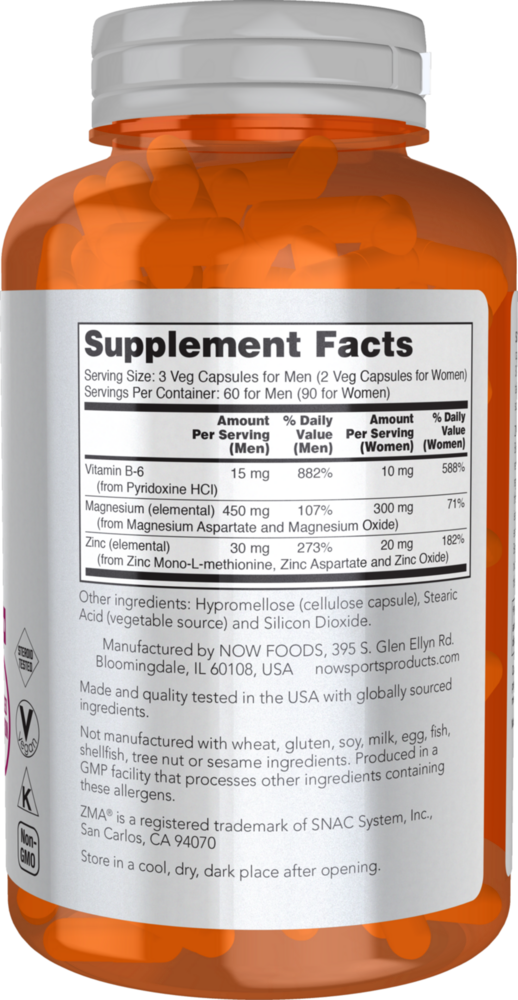 Product image for ZMA®.