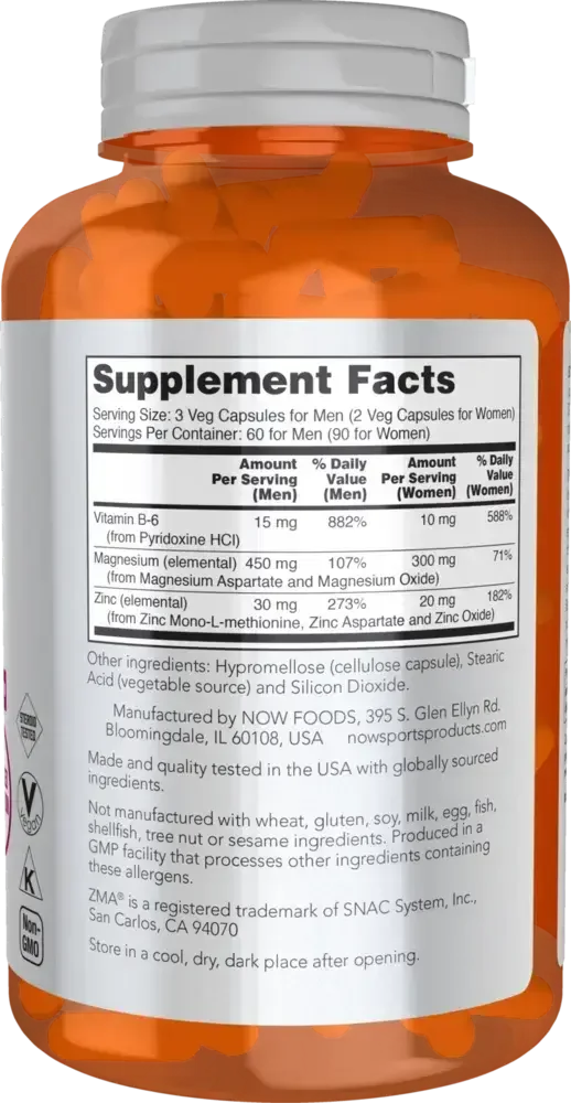 Product image for ZMA®.