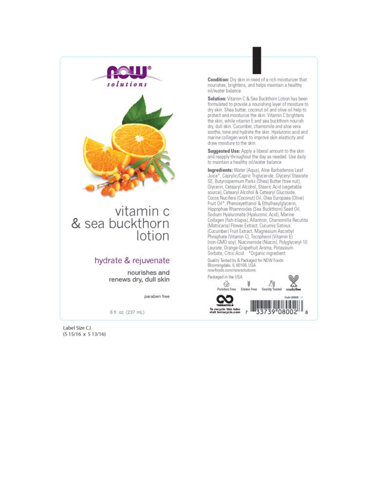 Product image for Vitamin C &amp; Sea Buckthorn Lotion.