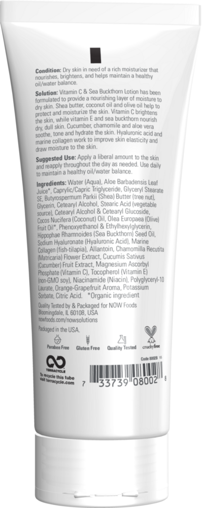Product image for Vitamin C &amp; Sea Buckthorn Lotion.
