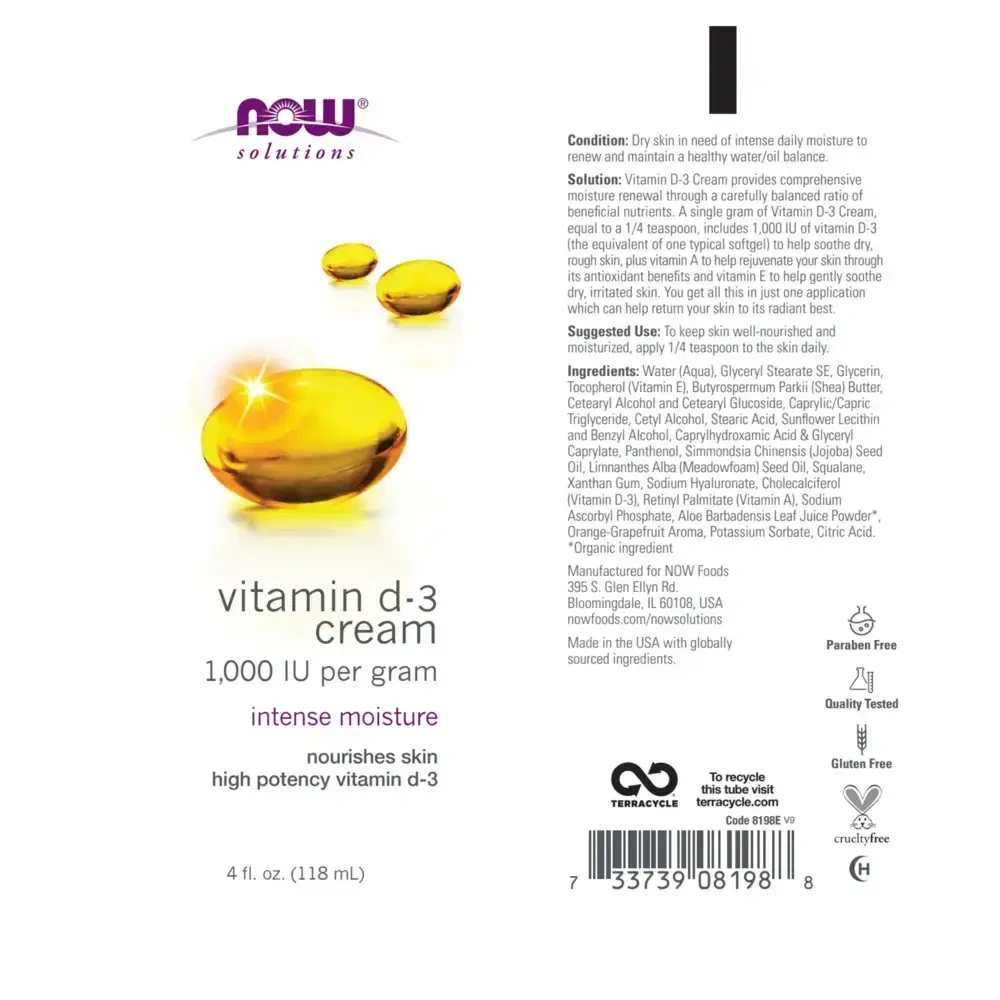 Product image for Vitamin D-3 Cream.