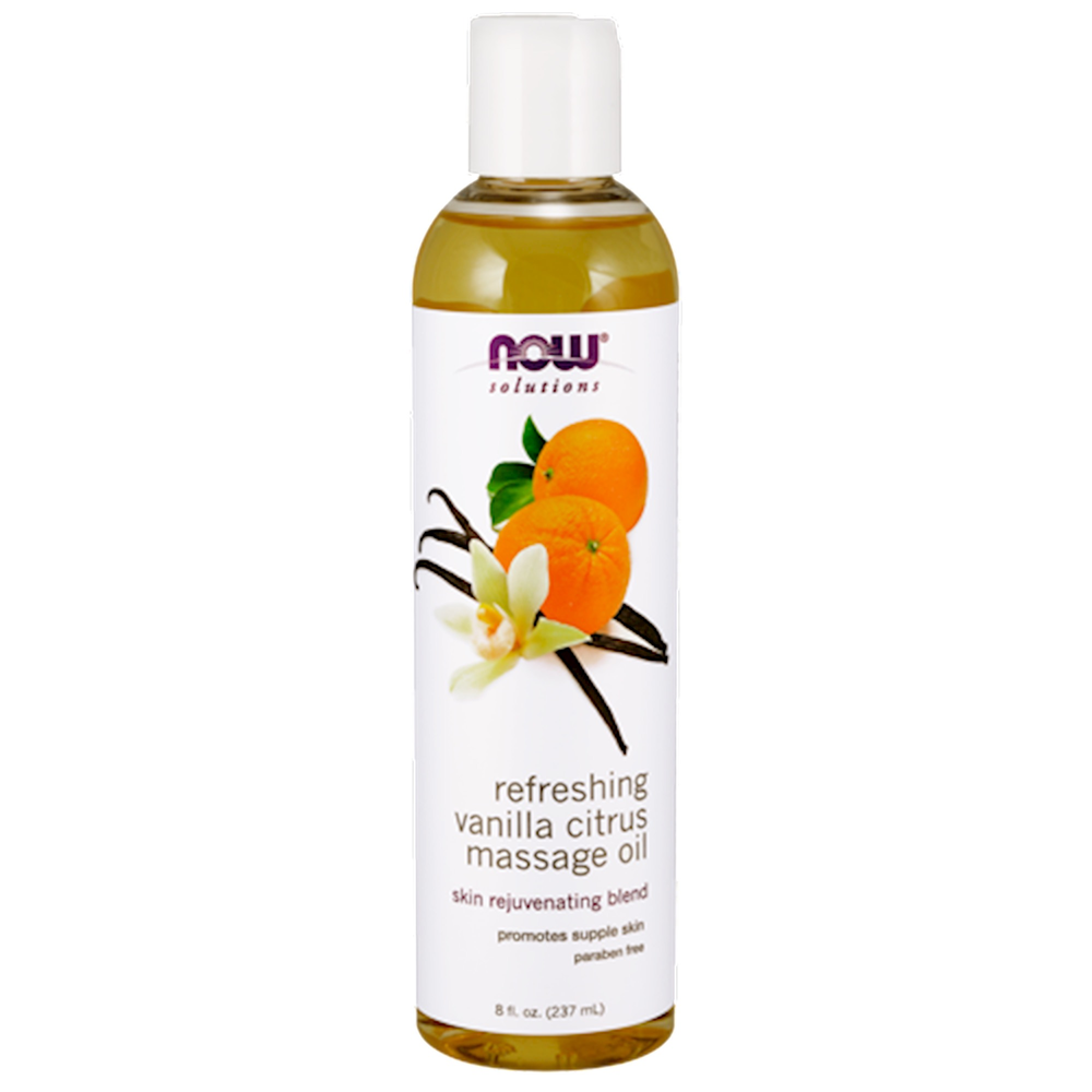Product image for Vanilla Citrus Massage Oil.