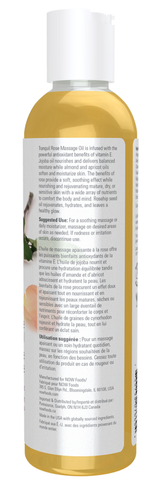 Product image for Tranquil Rose Massage Oil.