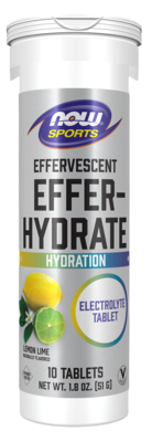 Effer-Hydrate Effervescent Lemon Lime 10 tablets