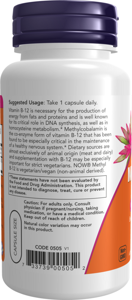 Product image for Methyl B-12 5000mcg.