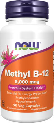 Methyl B-12 5000mcg 90 capsules
