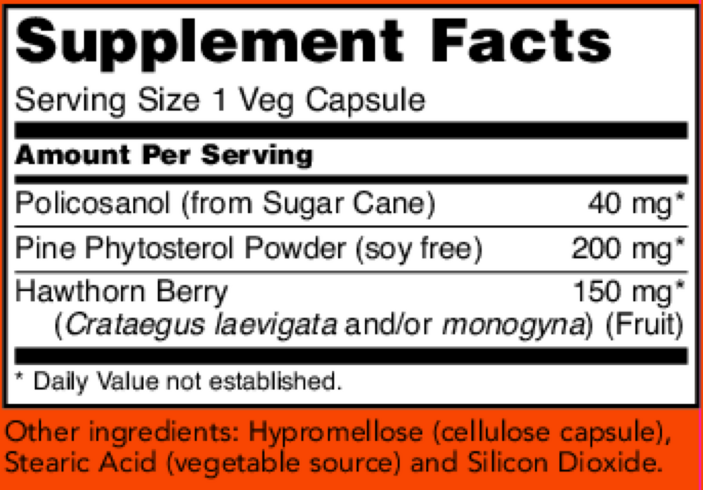 Product image for Policosanol Extra Strength.