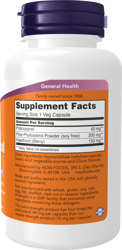 Product image for Policosanol Extra Strength.