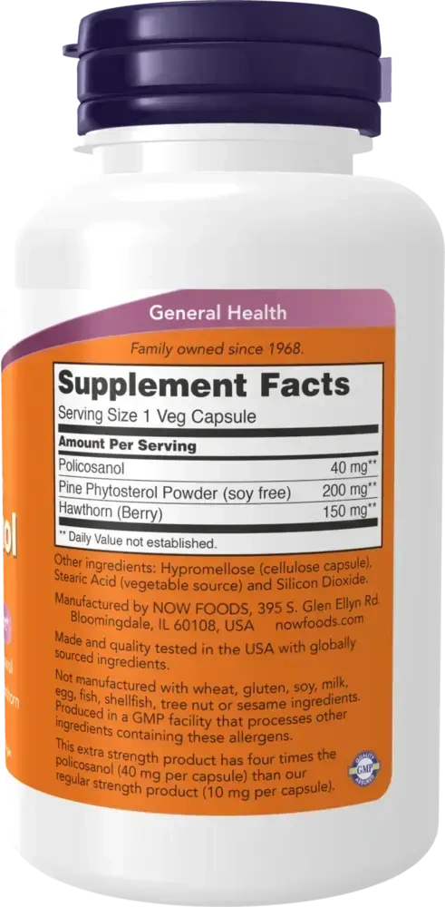 Product image for Policosanol Extra Strength.