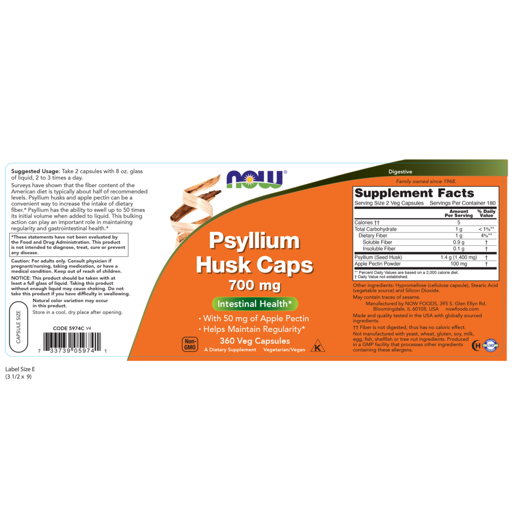 Product image for Psyllium Husk.