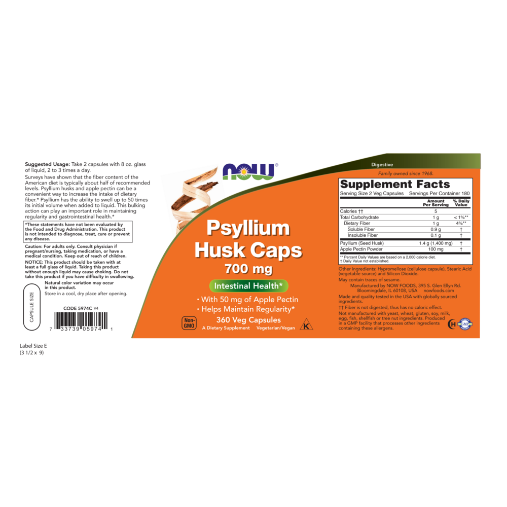 Product image for Psyllium Husk.