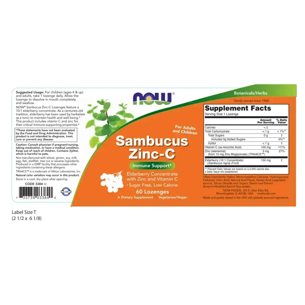 Product image for Sambucus Zinc-C.