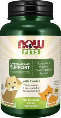 NOW Pet Health Cardiovascular Support Su 127 Grams