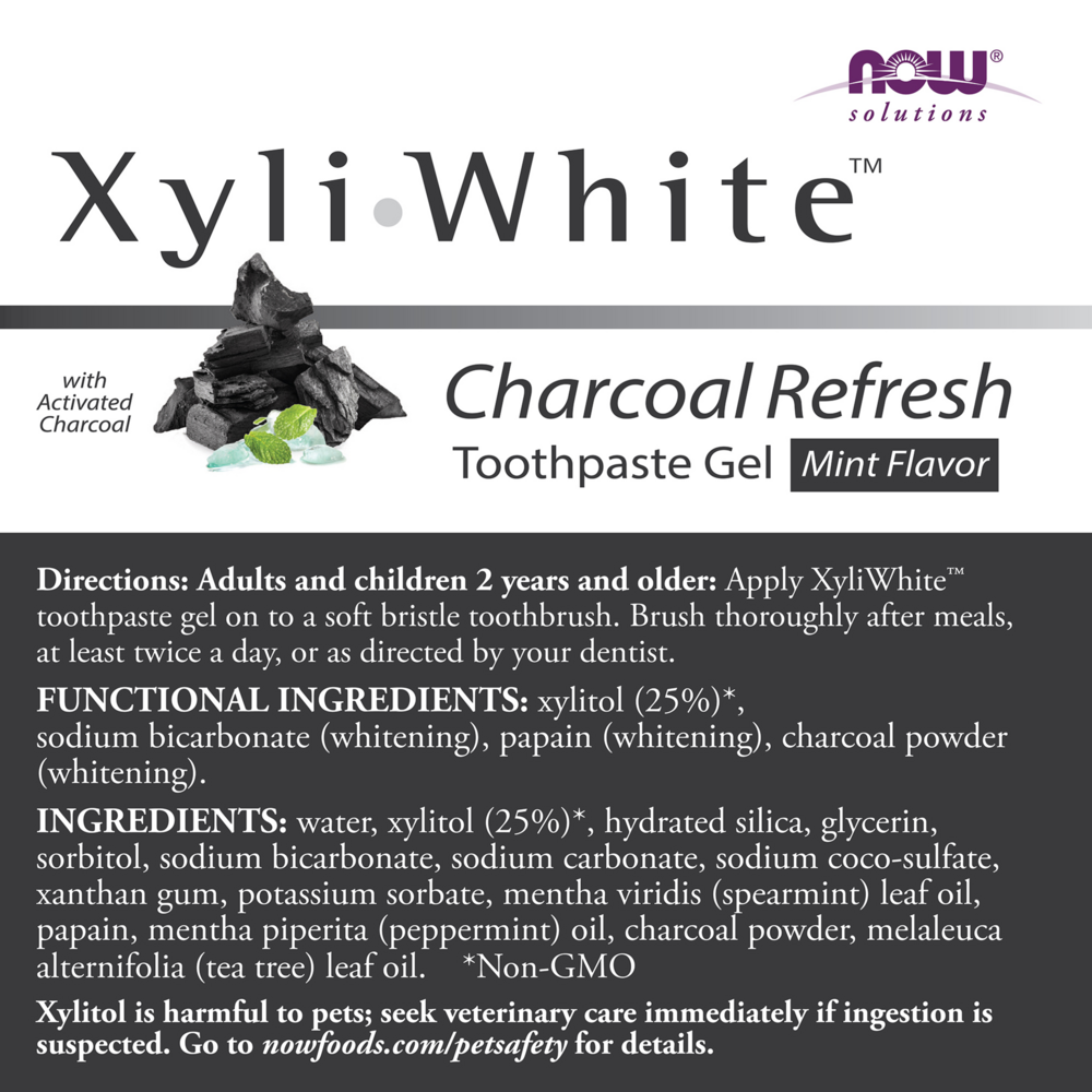 Product image for XyliWhite Charcoal Refresh Toothpaste.
