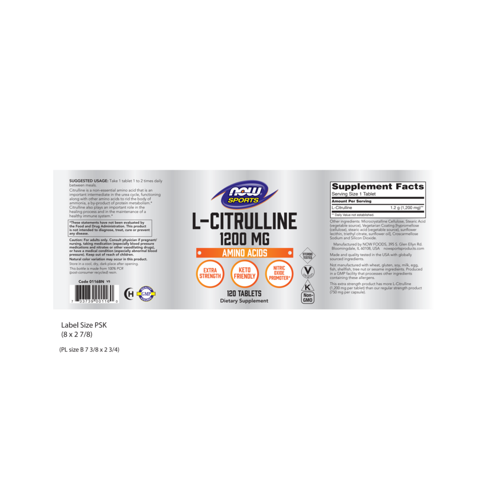 Product image for L-Citrulline ES.