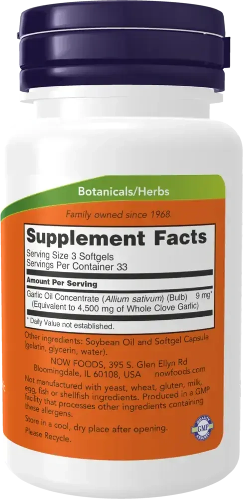 Product image for Garlic Oil.