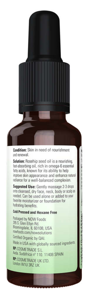 Product image for Organic Rose Hip Seed Oil.