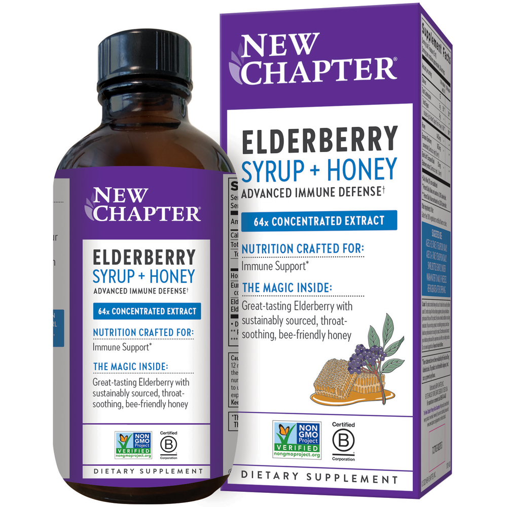 Product image for Elderberry Syrup.