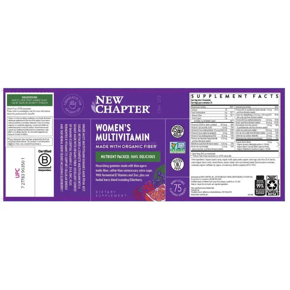 Product image for Women's Multivitamin Gummies.