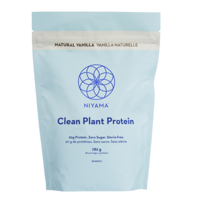Product image for Clean Plant Protein - Natural Vanilla (782 Grams).