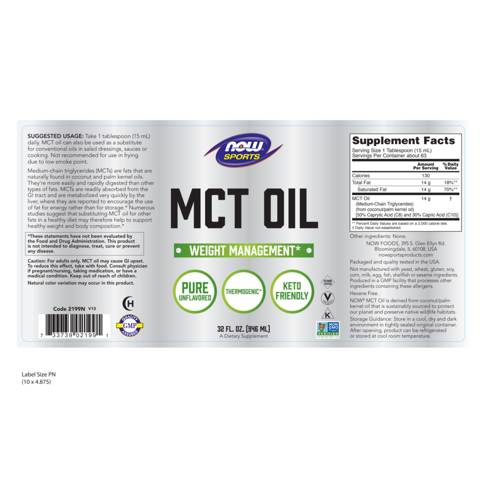 Product image for MCT Oil.
